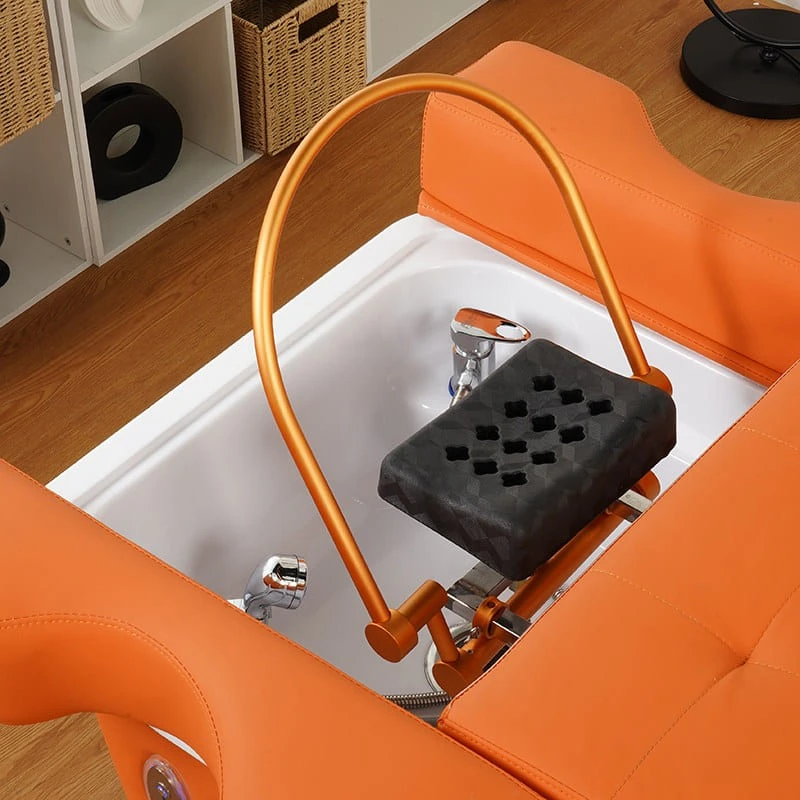 Luxury Leather Professional Backwash Unit factory Luxury Leather Professional Backwash Unit factory