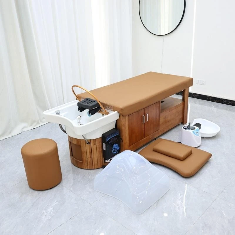 Modern Sleek Integrated Salon Backwash suppliers Modern Sleek Integrated Salon Backwash suppliers
