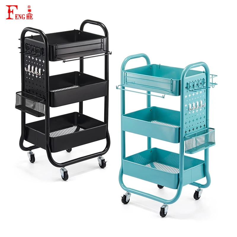 Plastic Trolley with Wheels Beauty