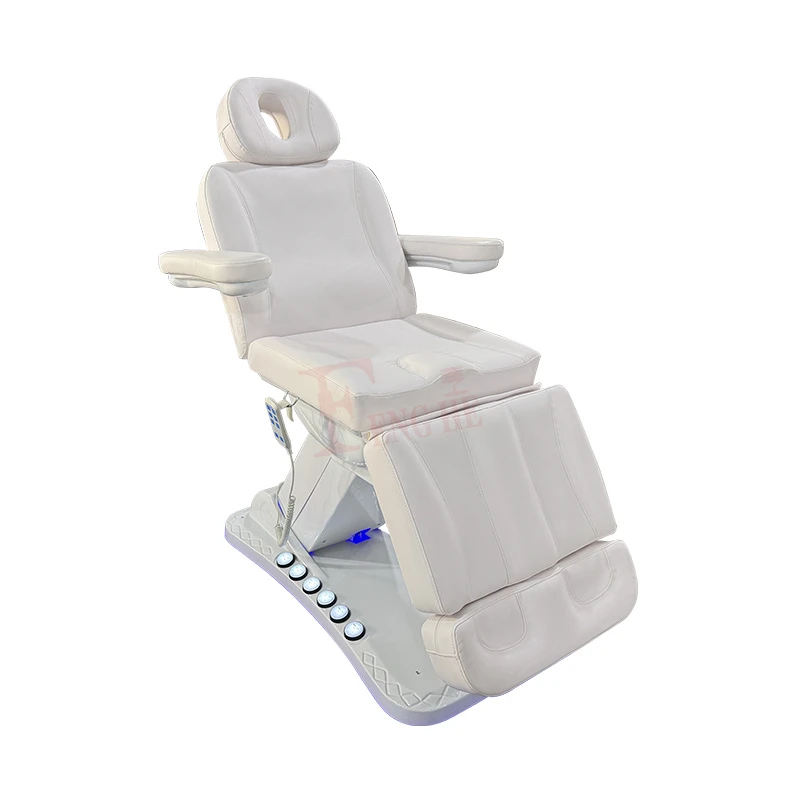 Practical White Remote Control Beauty Bed