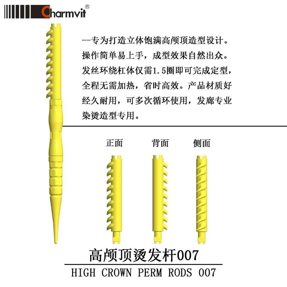 Professional High Crown Perm Rods 006 Volumizing Hair Styling Roller Wholesale suppliers