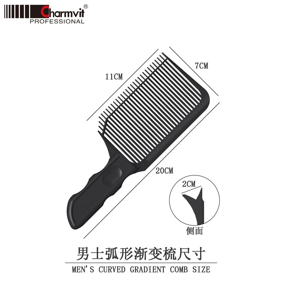 Professional Men Fade Comb Barber Clipper Positioning Comb Factory Direct
