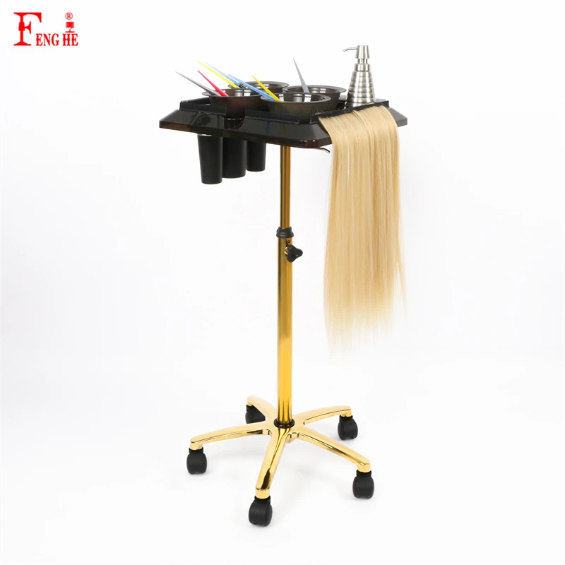 Salon Tray On Wheels