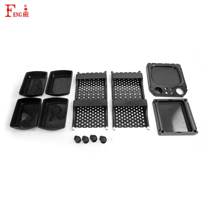 Simple Detachable Tray Rolling Trolley factory Simple Detachable Tray Rolling Trolley factory