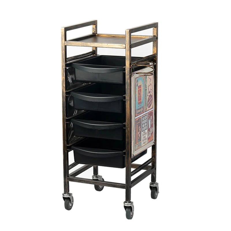 Simple Tiered Rolling Salon Organizer