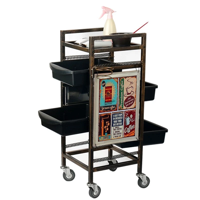 Simple Tiered Rolling Salon Organizer factory Simple Tiered Rolling Salon Organizer factory