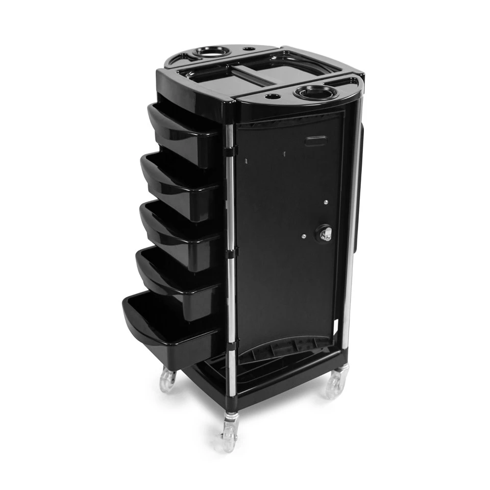 Sleek Minimalist Black Salon Cart price Sleek Minimalist Black Salon Cart price