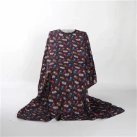 Factory Direct Feather Pattern Salon Cape Wholesale