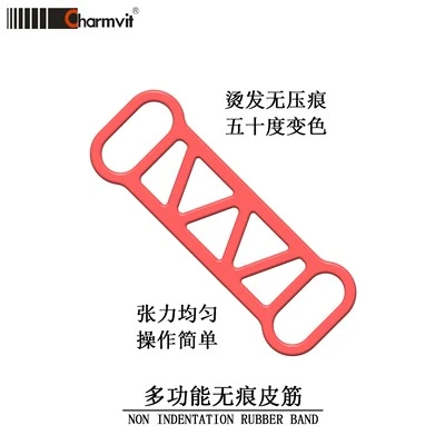 Temperature Sensitive Color Changing Hair Rubber Band Non Crease Perm Band Supply