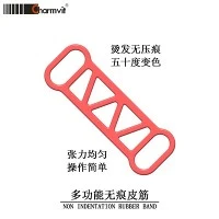 Temperature Sensitive Color Changing Hair Rubber Band Non Crease Perm Band Supply