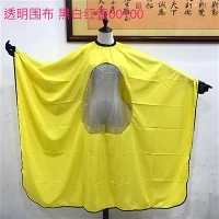 Wholesale Transparent Viewing Window Hair Salon Cape Factory Direct Professional Barber Gown