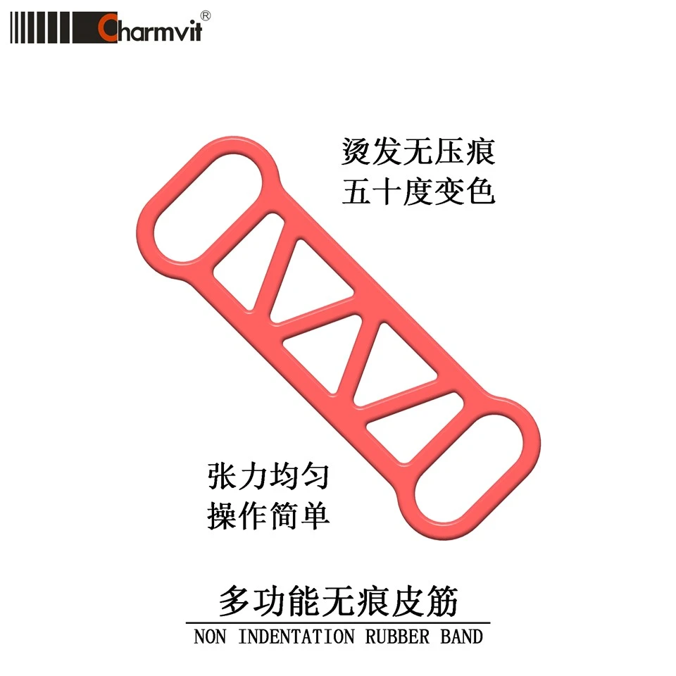 Temperature Sensitive Color Changing Hair Rubber Band Non Crease Perm Band Supply
